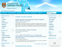 Tablet Screenshot of primariastefanvoda.md